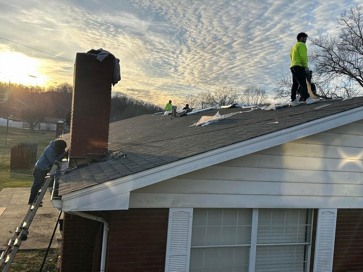 Precision Property Development roofing work